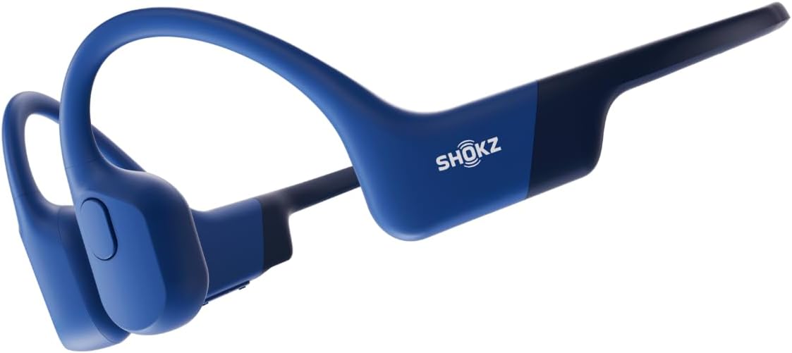 SHOKZ OpenRun Mini - Bone Conduction Headphones, Open-Ear Bluetooth Wireless Sport Headphones for Running and Workout, Sweat Resistant