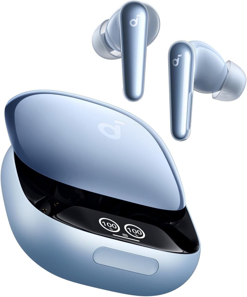 Soundcore Liberty 4 Pro by Anker, Noise Cancelling Wireless Earbuds, 7-Sensor and Real-Time Adaptive Noise Cancelling, 2x Faster Charging