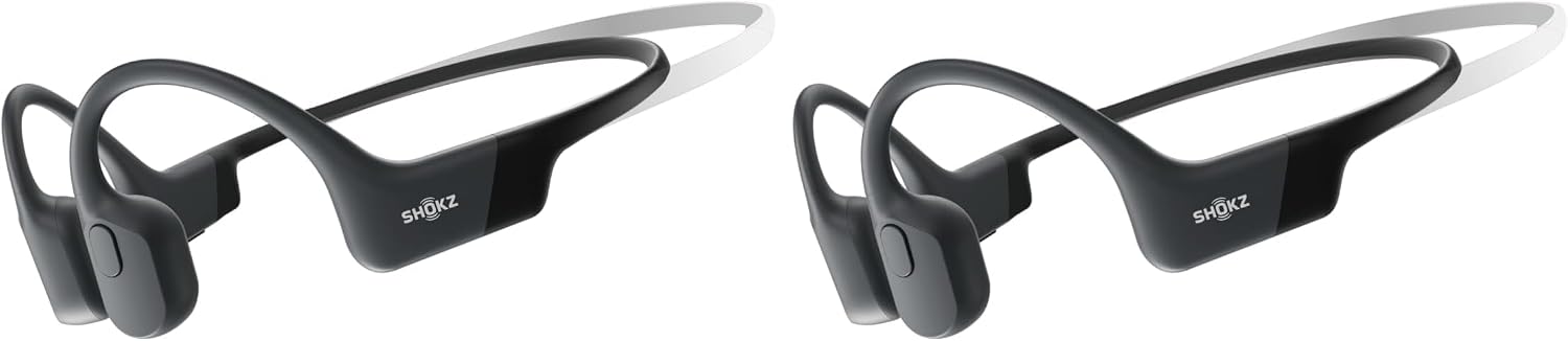 SHOKZ OpenRun Mini - Bone Conduction Headphones, Open-Ear Bluetooth Wireless Sport Headphones for Running and Workout, Sweat Resistant