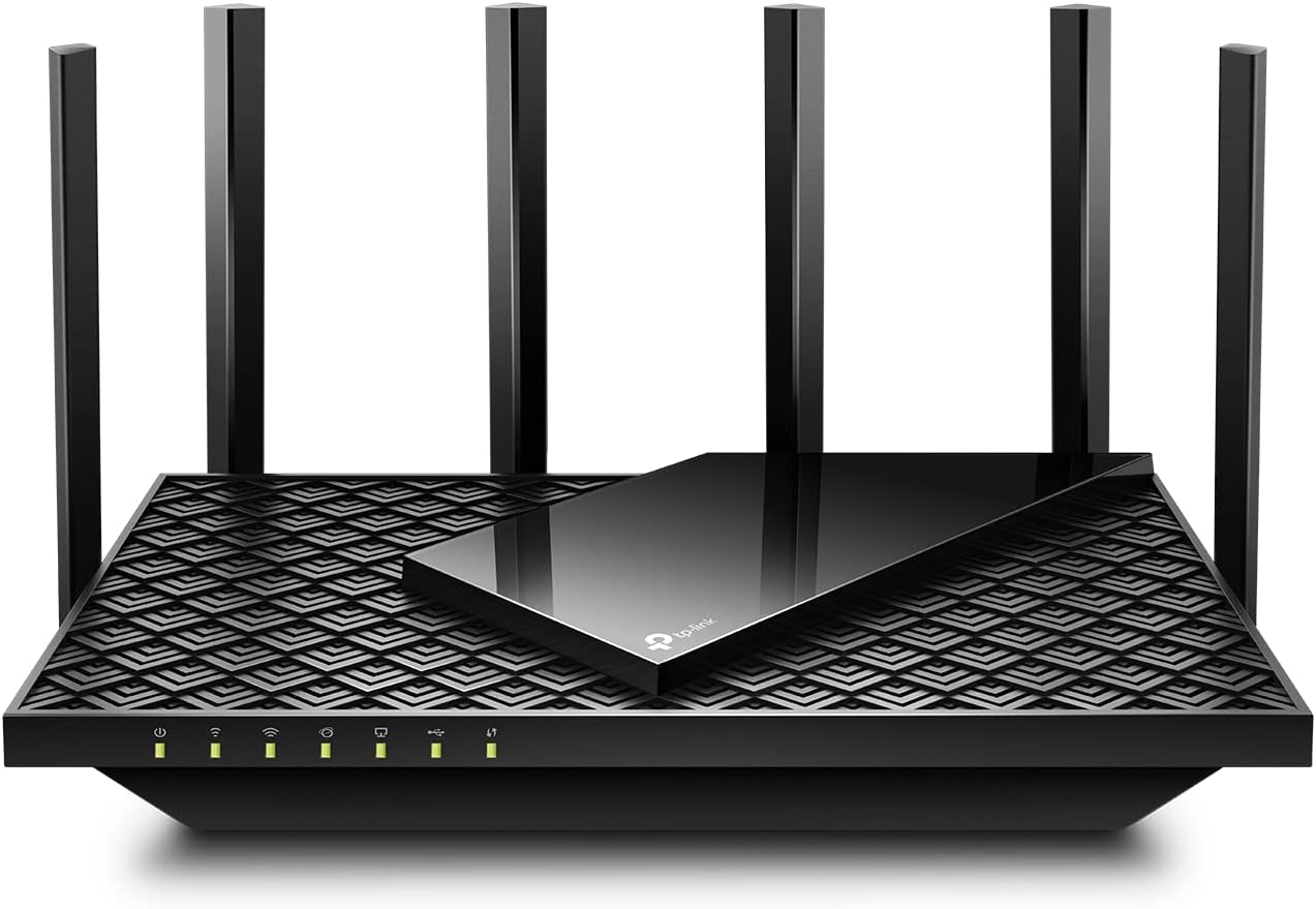 TP-Link AX6000 Wi-Fi 6 Router (Archer AX80) - Dual Band, 2.5 Gbps WAN/LAN Port, 8K Streaming, Wireless Internet Router with OneMesh and AP Mode