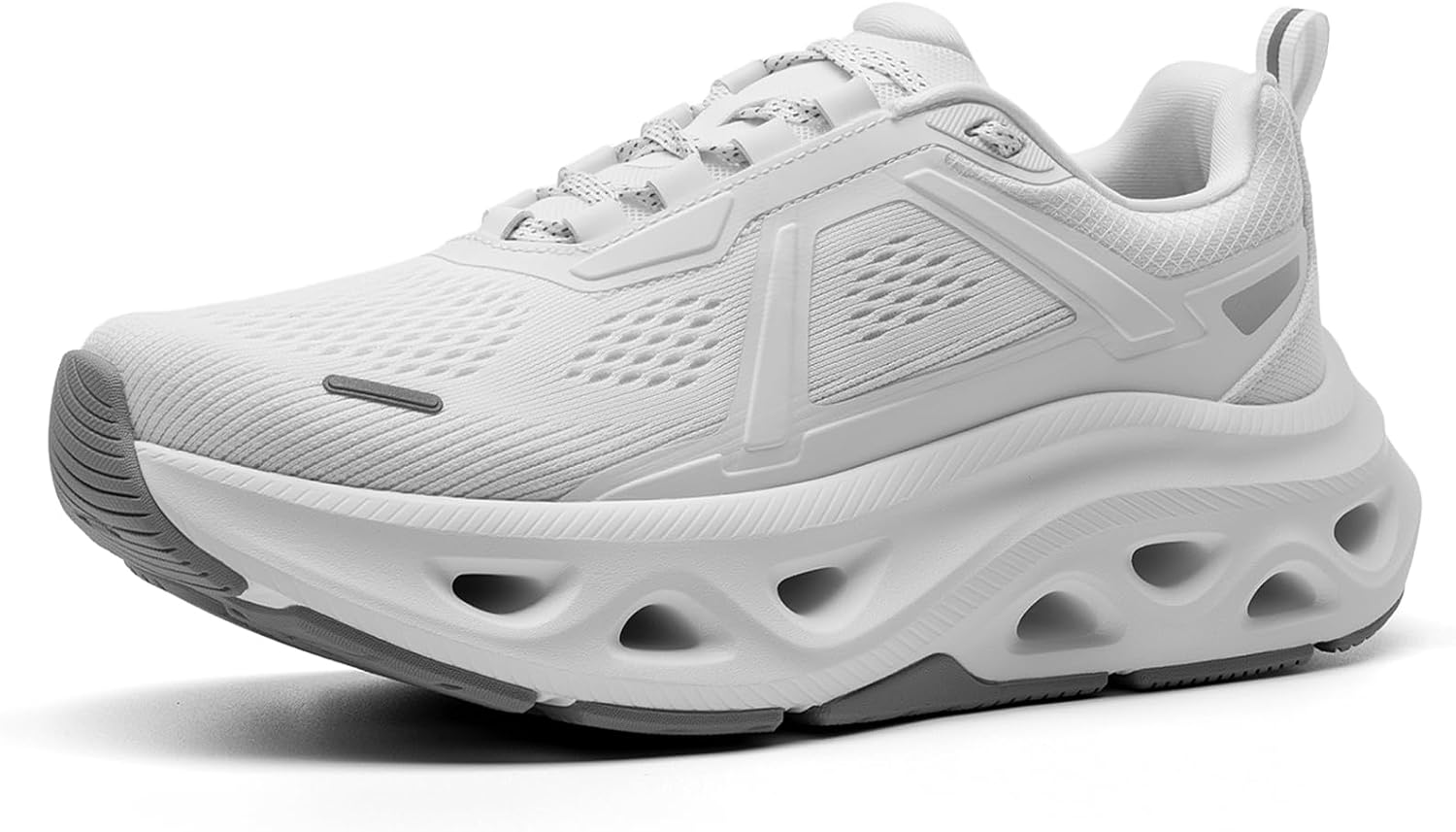 NORTIV 8 Women's Cushioning Walking Running Shoes, Breathable, Non Slip, Mesh, Arch Support, Workout, Jogging, Gym, Athletic, Wear-Resistant, Walk