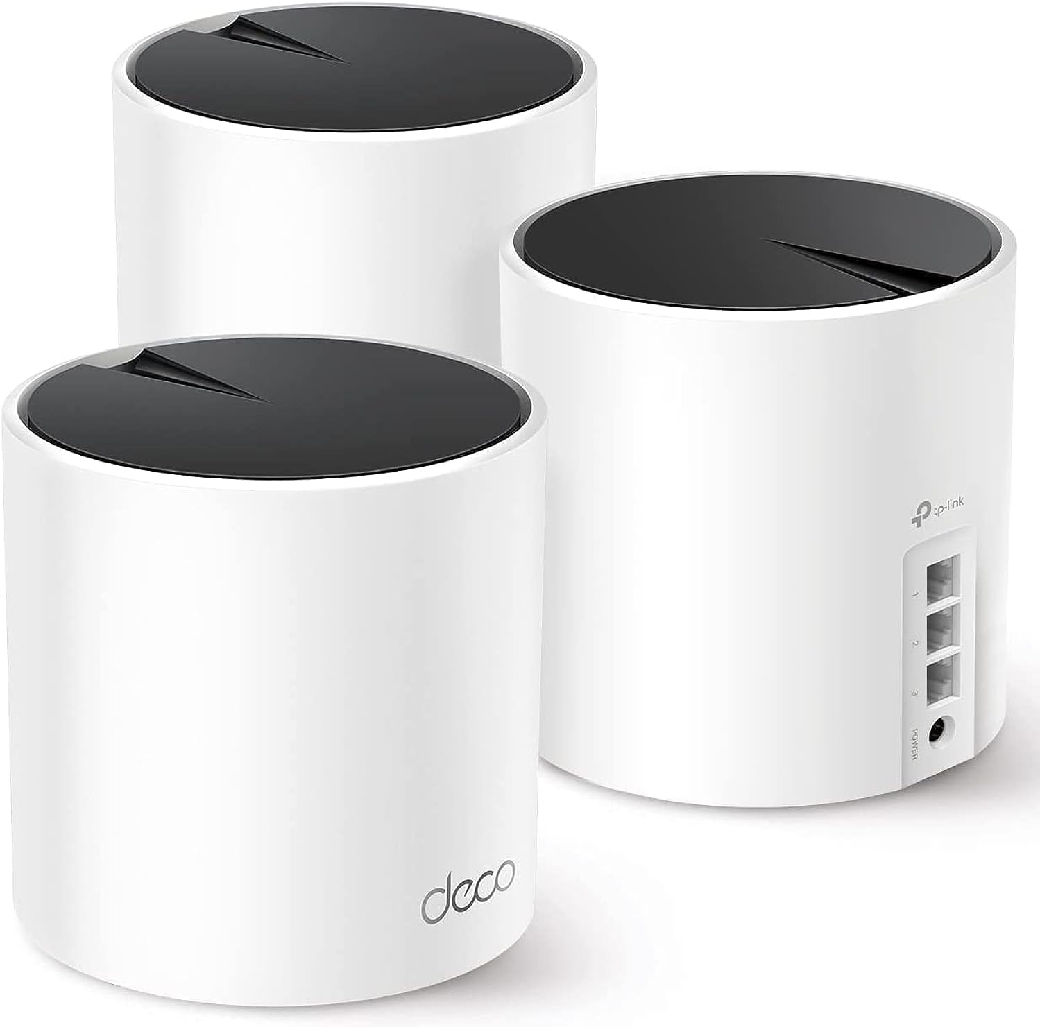 TP-Link Deco X55 AX3000 WiFi 6 Mesh System - Covers up to 6500 Sq.Ft, Replaces Wireless Router and Extender, 3 Gigabit Ports per Unit