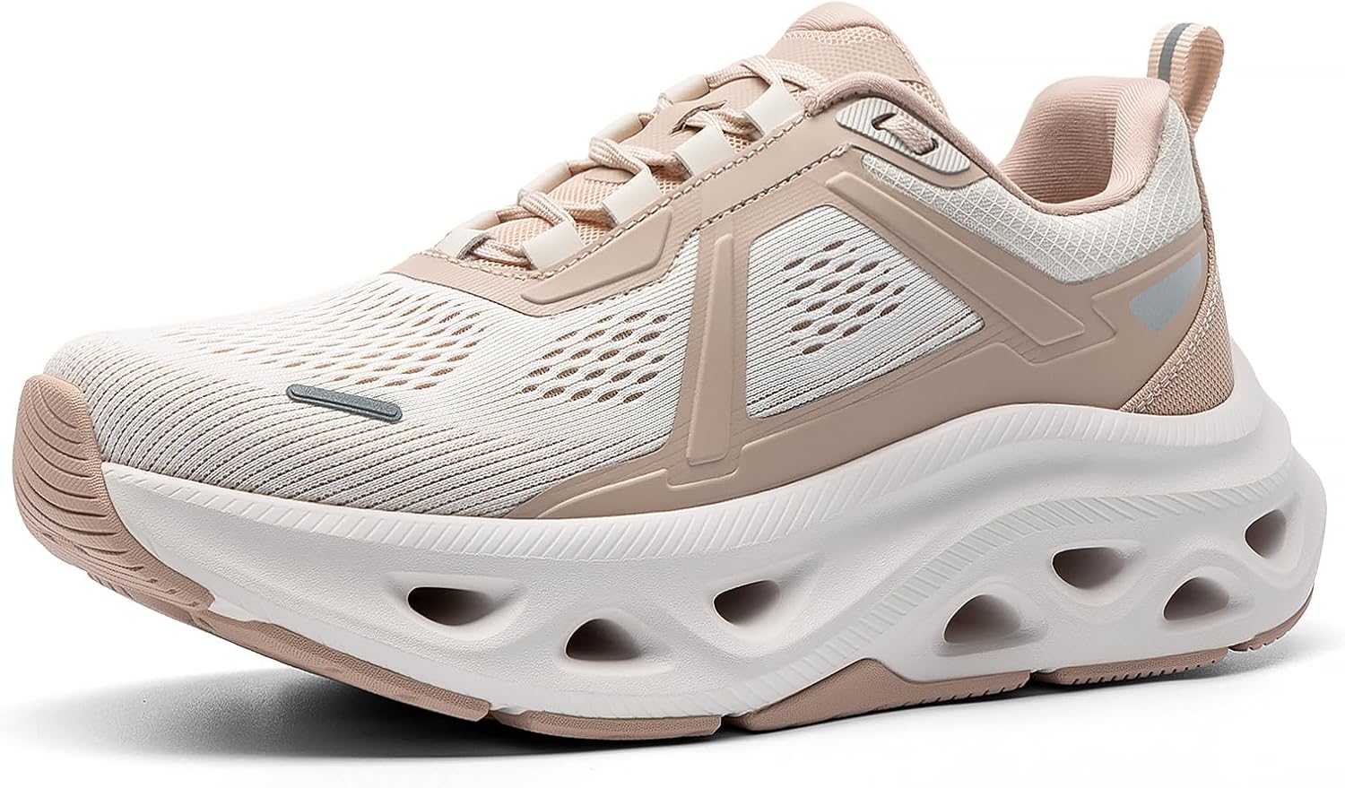 NORTIV 8 Women's Cushioning Walking Running Shoes, Breathable, Non Slip, Mesh, Arch Support, Workout, Jogging, Gym, Athletic, Wear-Resistant, Walk