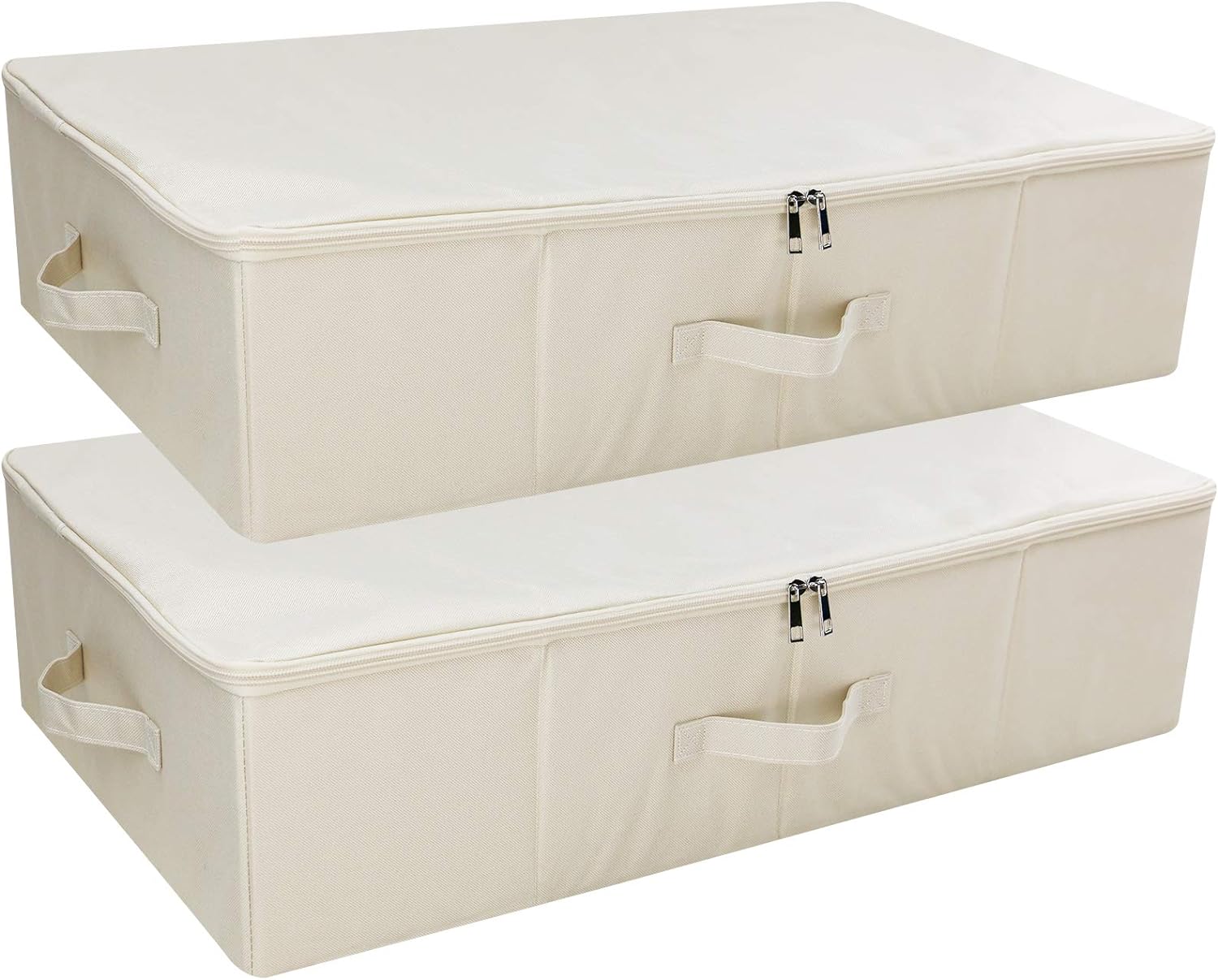 iwill CREATE PRO 3pcs Closet Clothes Blanket, Duvets Lidded Storage Bins Under Bed Organizer, Underbed wedding dress Storage