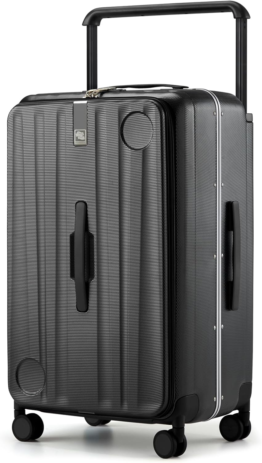 Hanke Luggage Sets 2 piece Carry On Luggage with Wheels PC Hard Shell Suitcases Lightweight Checked Travel Luggage Large Travel Suitcase Woman Men