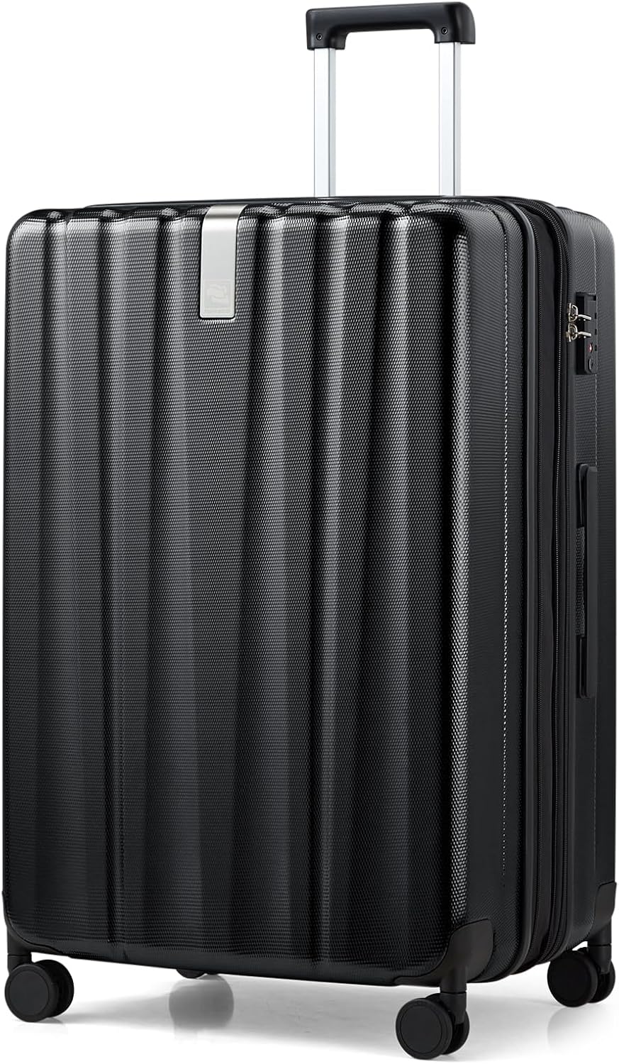 Hanke Luggage Sets 2 piece Carry On Luggage with Wheels PC Hard Shell Suitcases Lightweight Checked Travel Luggage Large Travel Suitcase Woman Men