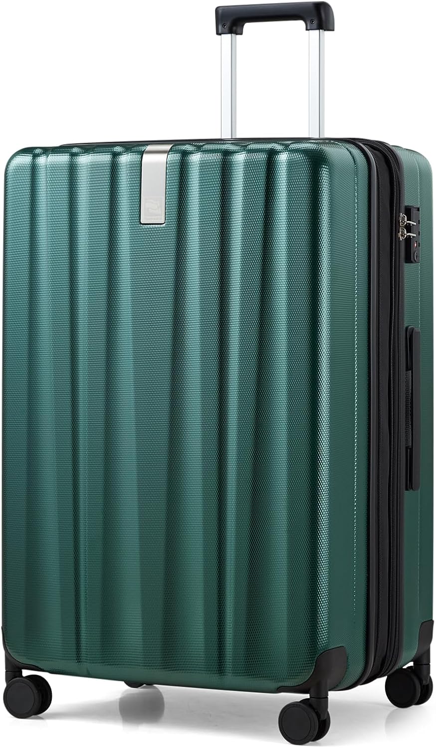 Hanke Luggage Sets 2 piece Carry On Luggage with Wheels PC Hard Shell Suitcases Lightweight Checked Travel Luggage Large Travel Suitcase Woman Men