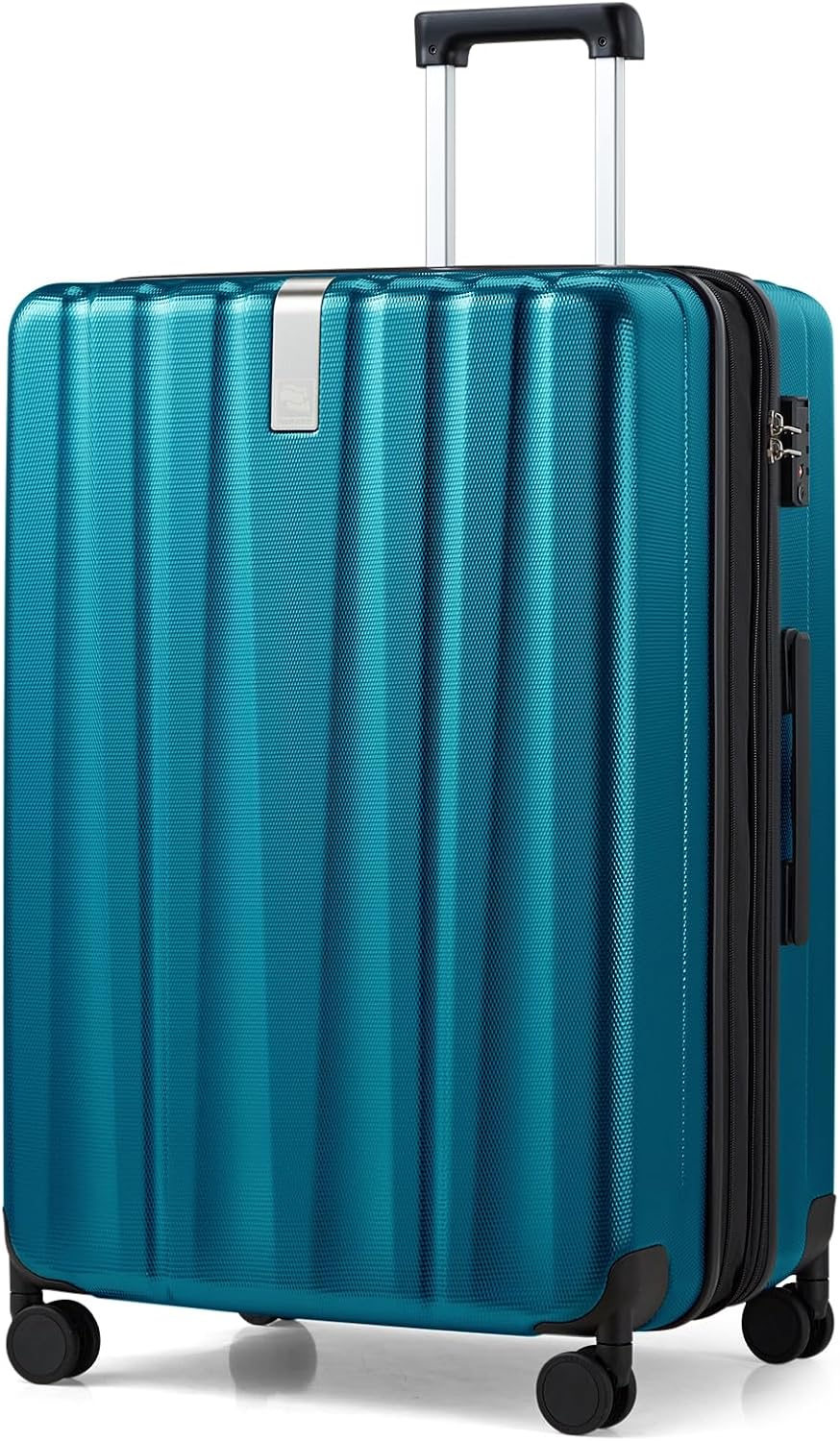 Hanke Luggage Sets 2 piece Carry On Luggage with Wheels PC Hard Shell Suitcases Lightweight Checked Travel Luggage Large Travel Suitcase Woman Men