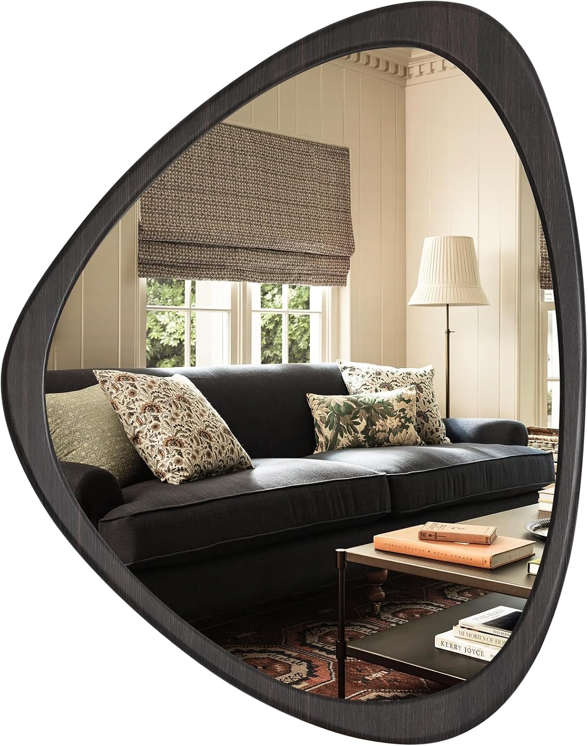 WallBeyond Asymmetrical Mirror, Irregular Mirror Full Length, Boho Wall Mirrors Decorative for Bedroom Living Room Entryway Hall