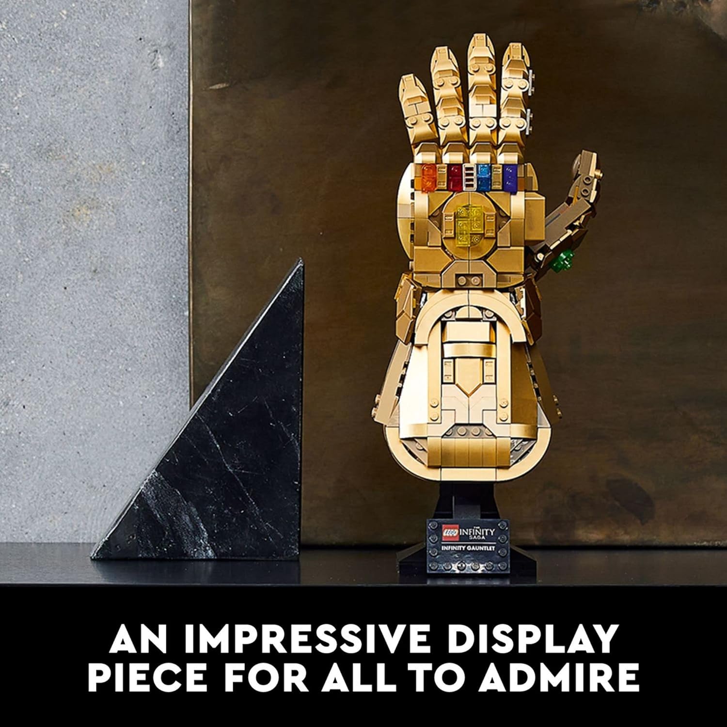 LEGO Marvel Infinity Gauntlet Set 76191 Collectible Thanos Glove with Infinity Stones, Building Set, Avengers Gift Idea for Adults and Teens
