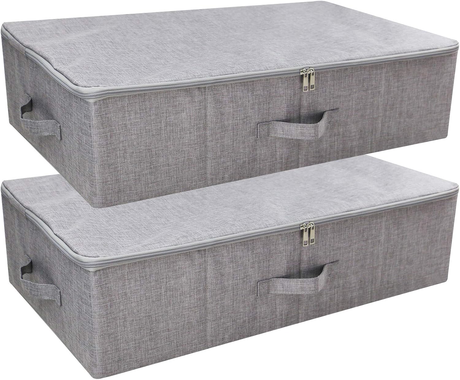 iwill CREATE PRO 3pcs Closet Clothes Blanket, Duvets Lidded Storage Bins Under Bed Organizer, Underbed wedding dress Storage