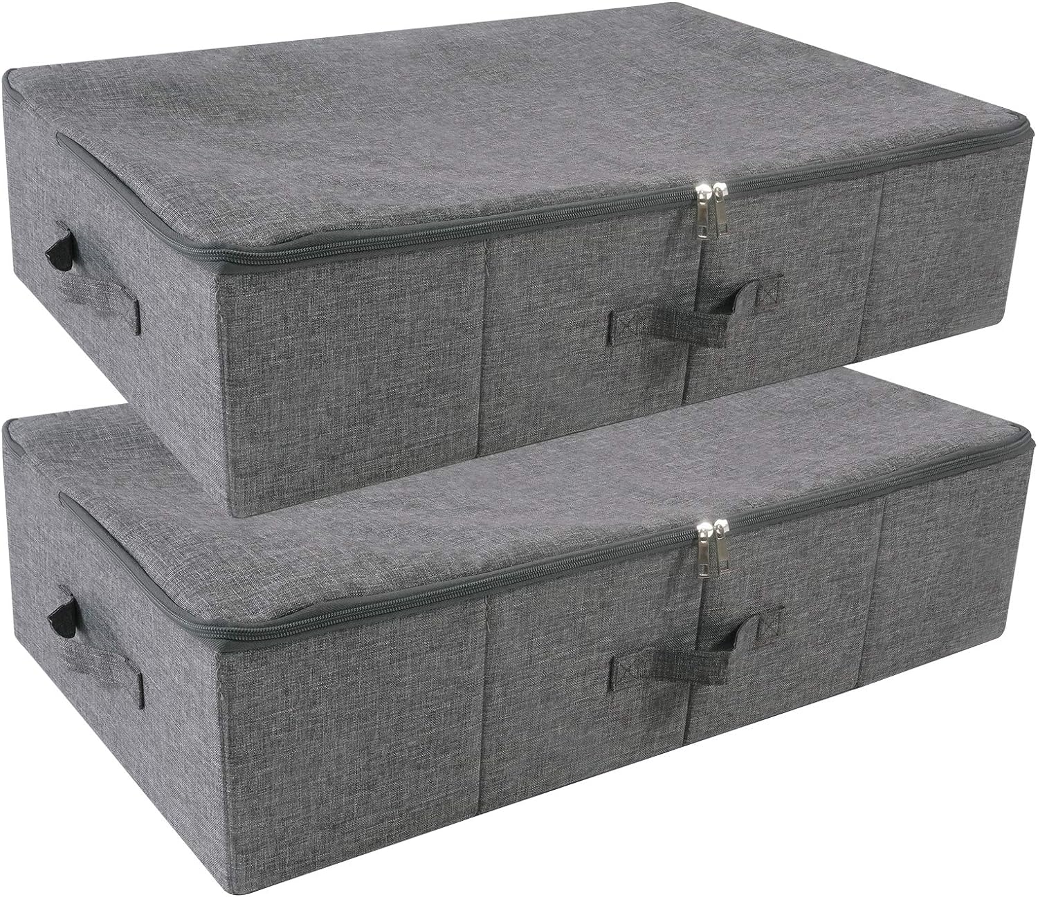 iwill CREATE PRO 3pcs Closet Clothes Blanket, Duvets Lidded Storage Bins Under Bed Organizer, Underbed wedding dress Storage