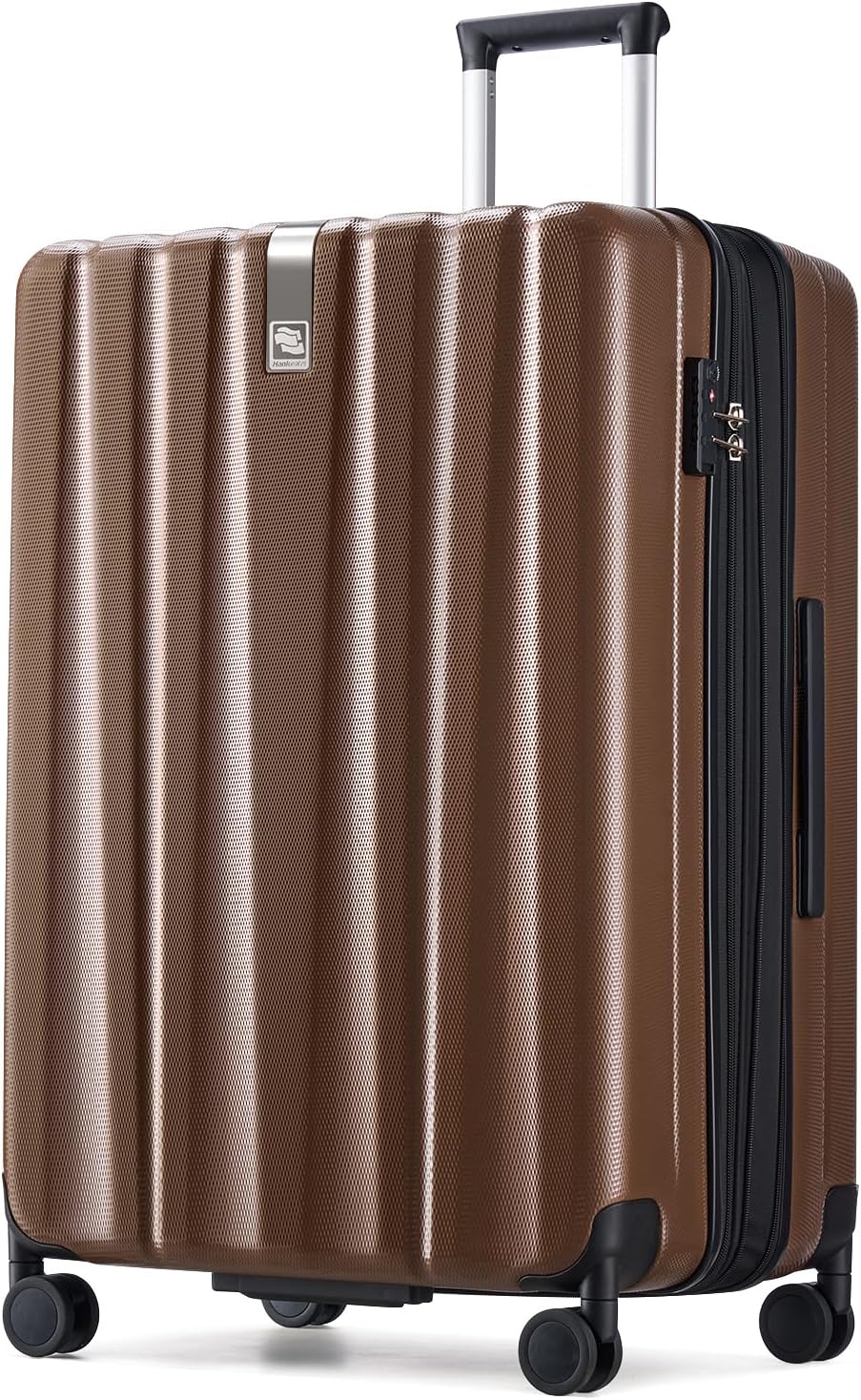 Hanke Luggage Sets 2 piece Carry On Luggage with Wheels PC Hard Shell Suitcases Lightweight Checked Travel Luggage Large Travel Suitcase Woman Men