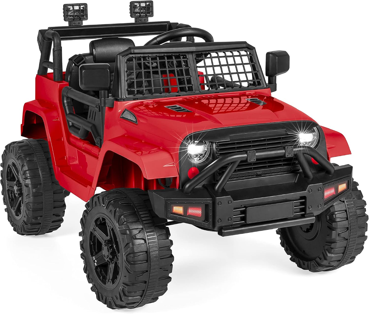 Best Choice Products 12V Kids Electric Vehicle Toy Ride On Car with Parent Remote Control for Toddlers, Seat Harness, 61 lbs Weight Capacity