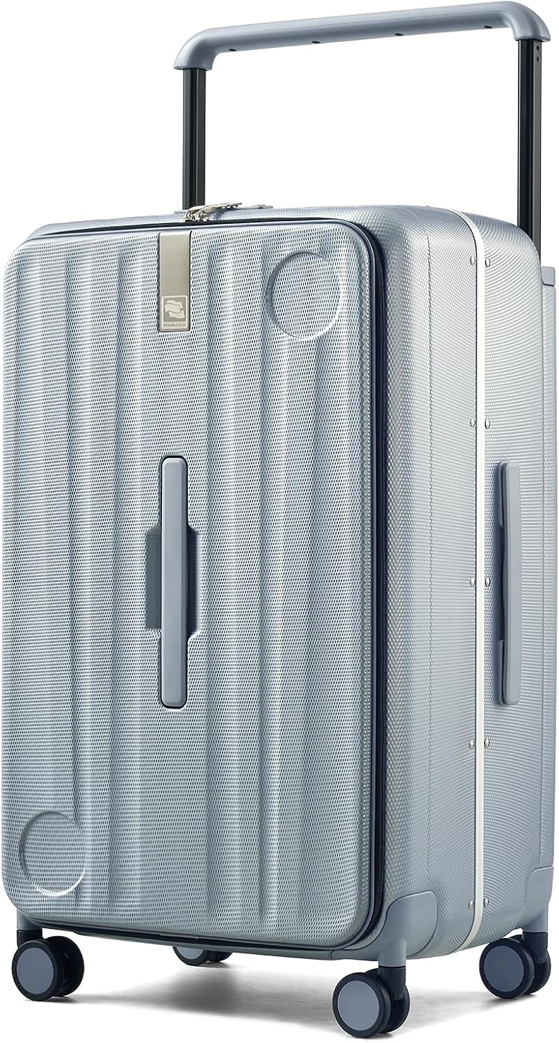 Hanke Luggage Sets 2 piece Carry On Luggage with Wheels PC Hard Shell Suitcases Lightweight Checked Travel Luggage Large Travel Suitcase Woman Men
