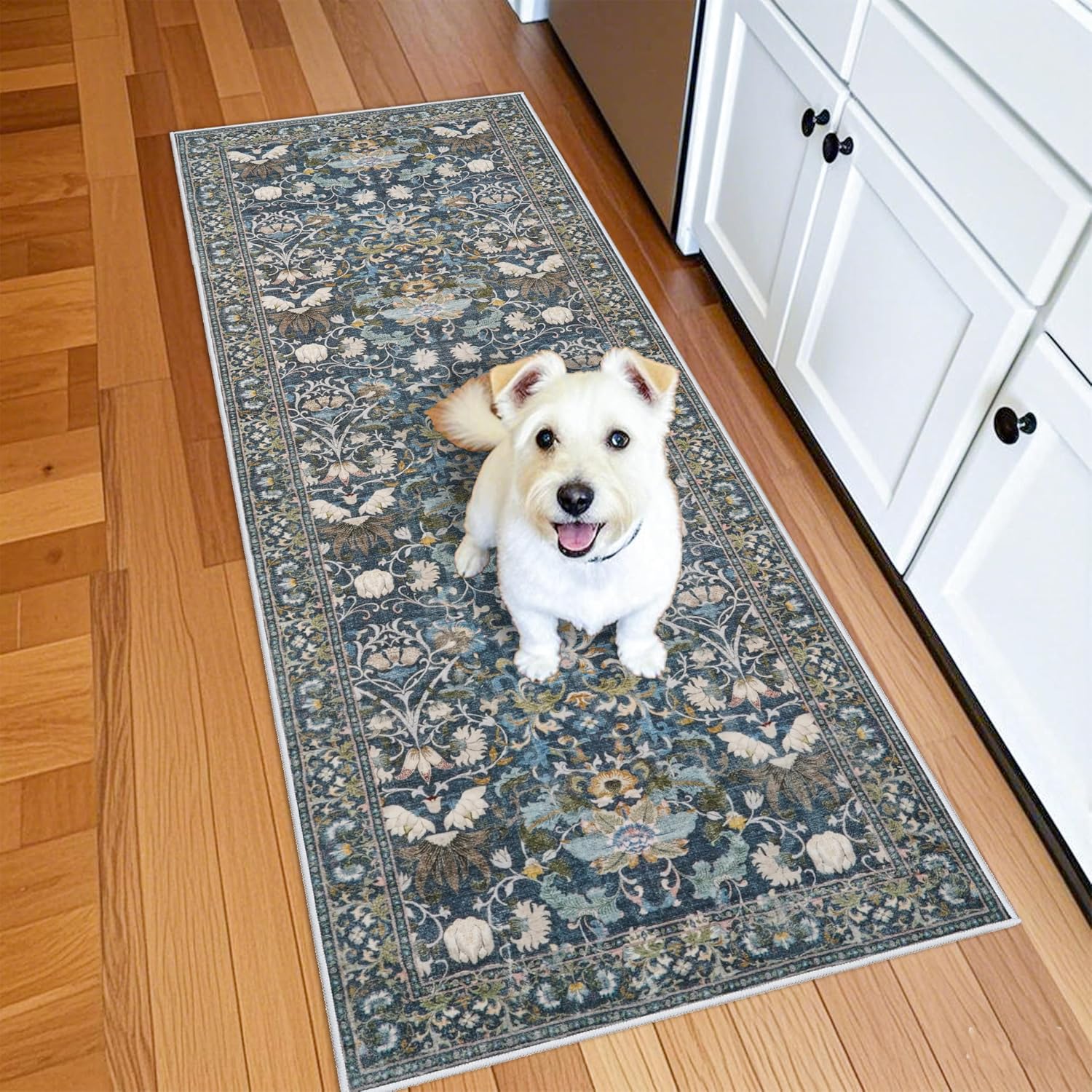 HY HAO YUN LAI Washable Large 9x12 Area Rug: Living Room Oriental Non Slip Soft Rugs Indoor Low Pile Stain Resistant Carpet for Bedroom Dining Room